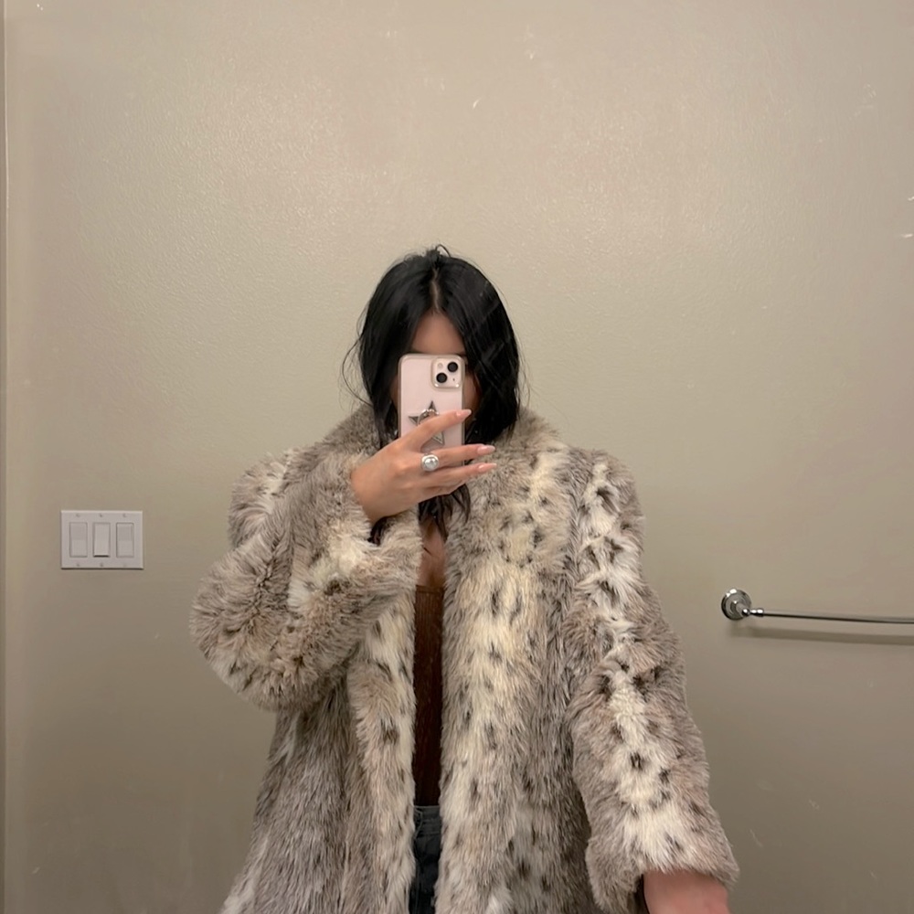 Vintage fur jacket